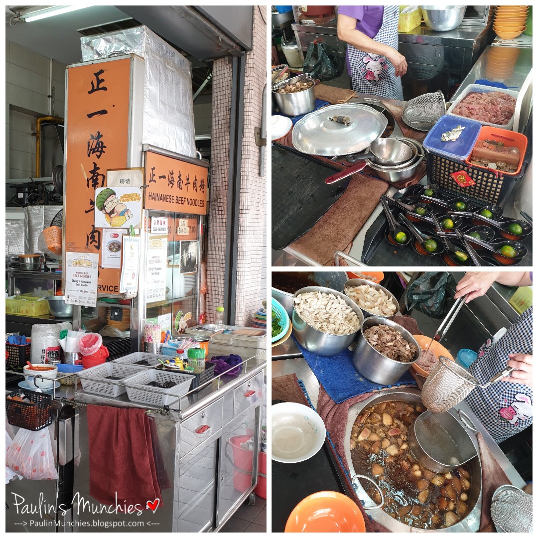Zheng Yi Hainanese Beef Noodles at Thai Thong Cres Paulin's Munchies