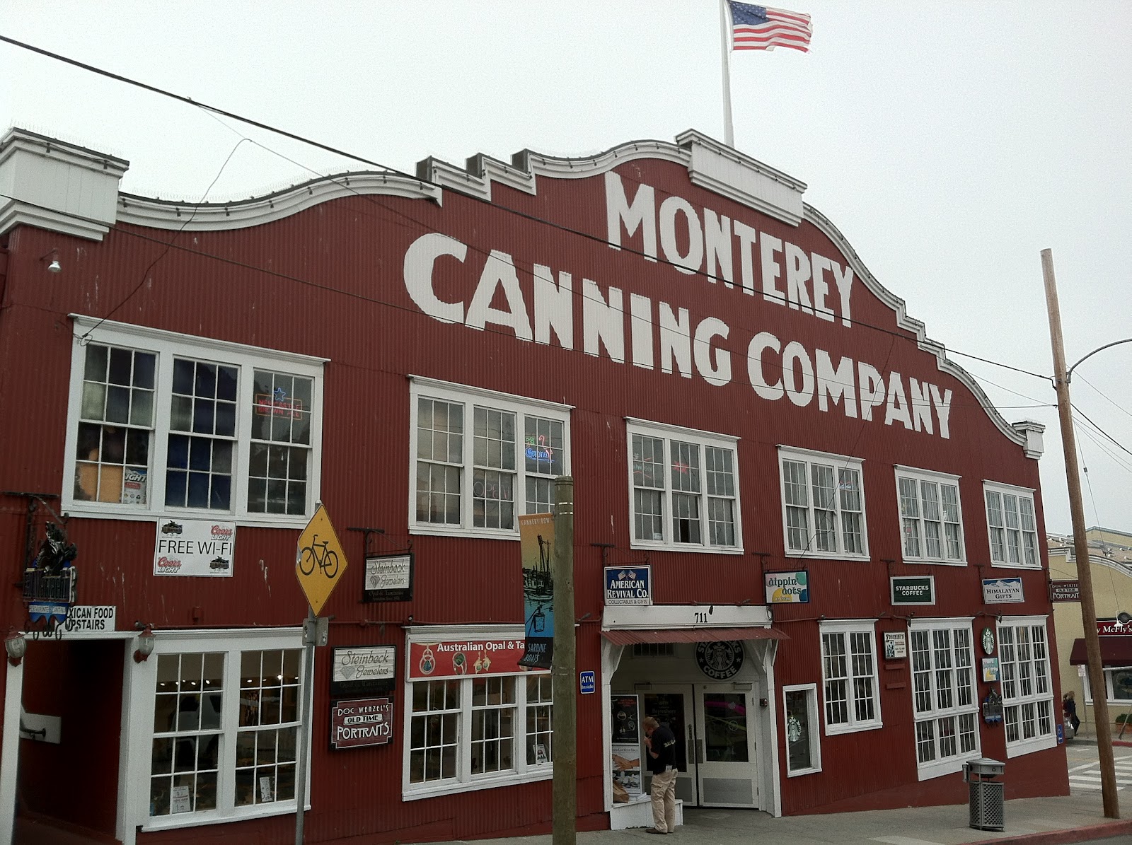 A Stroll Through Monterey's Cannery Row The World of Deej