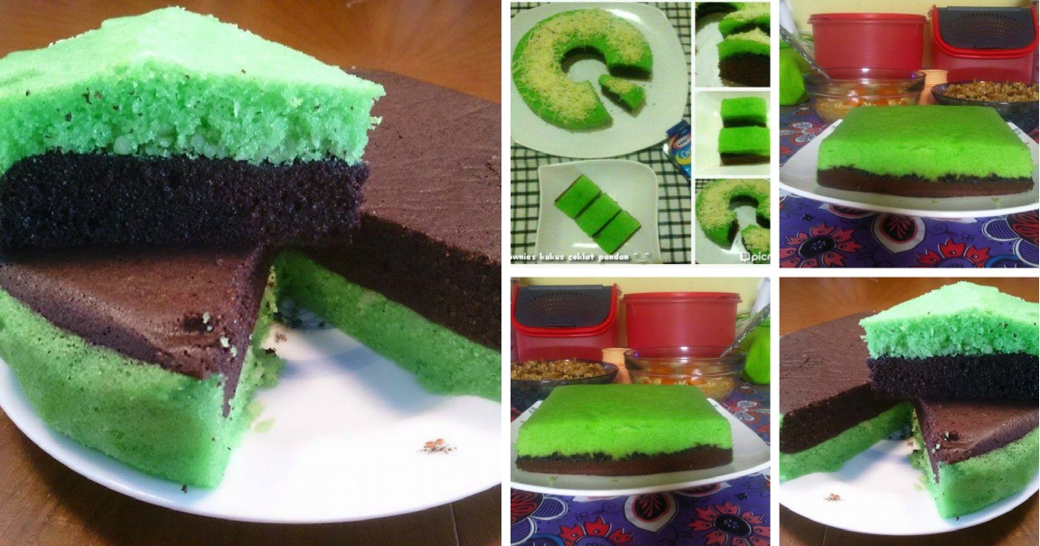 Resep Boenda Nur Ini dia Resep Brownies Kukus Coklat Pandan Sederhana