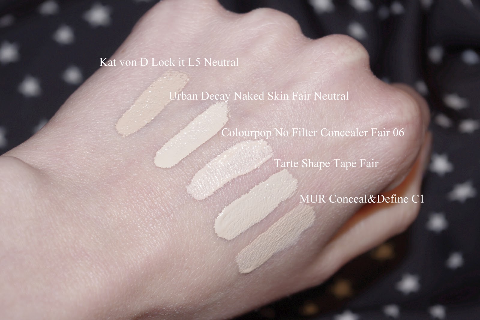 Black Liner Tarte Shape Tape Contour Concealer Fair, czyli o używaniu