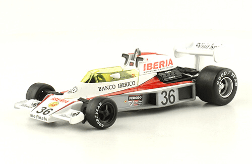 McLaren M23 1977 Emilio de Villota 1:43 formula 1 auto collection centauria