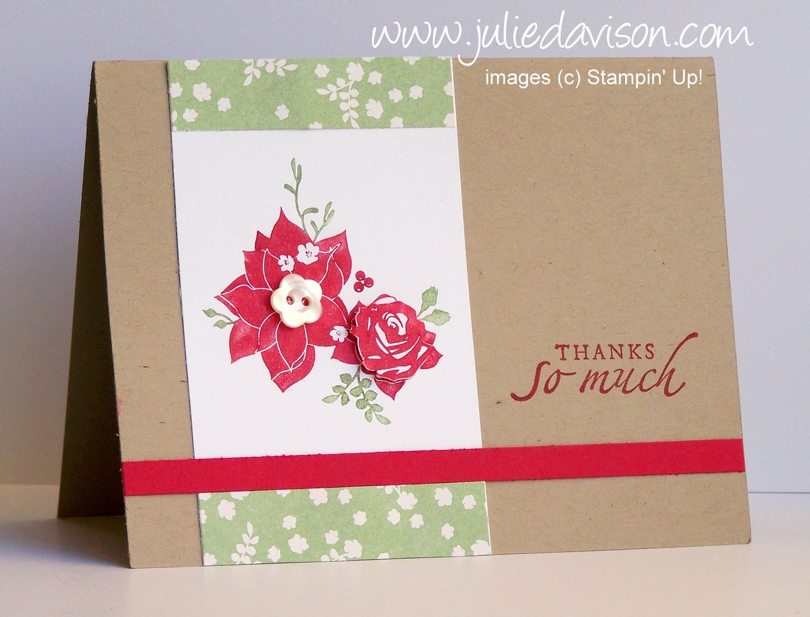 Julie's Stamping Spot Stampin' Up! Project Ideas by Julie Davison