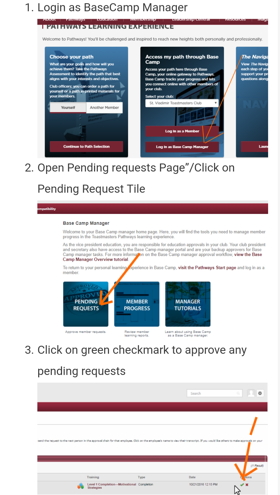 The New Pathways The Base Camp Manager