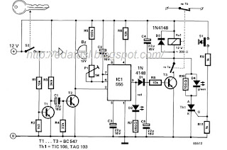 Best Automatic Car Alarm | Circuits-Projects