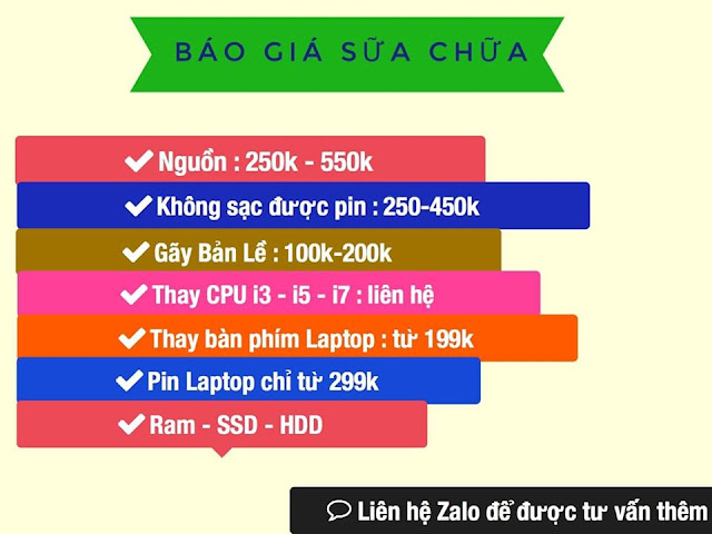 Sửa Chữa Laptop Tại Huế