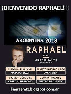 Raphael en Argentina 2018