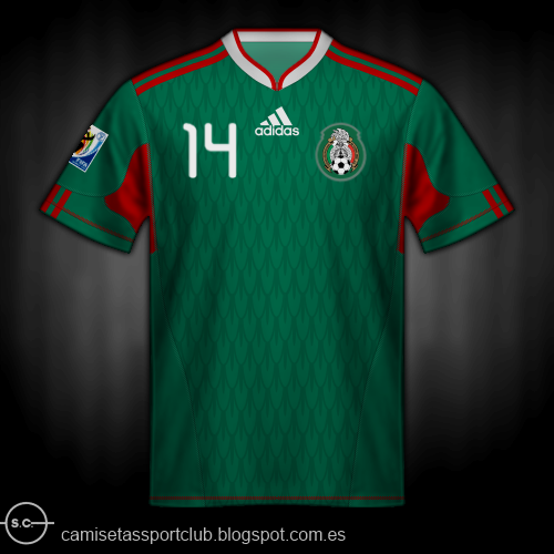 CAMISETAS SPORT CLUB MUNDIAL SUDÁFRICA 2010