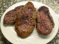 Torrijas de vino tinto.