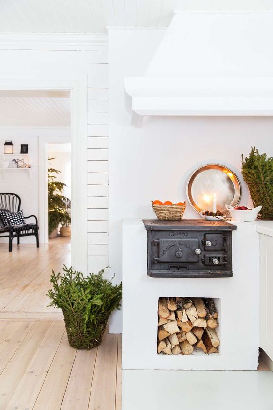 45 Swedish Farmhouse Christmas Decor Moments {Part 1} Hello Lovely