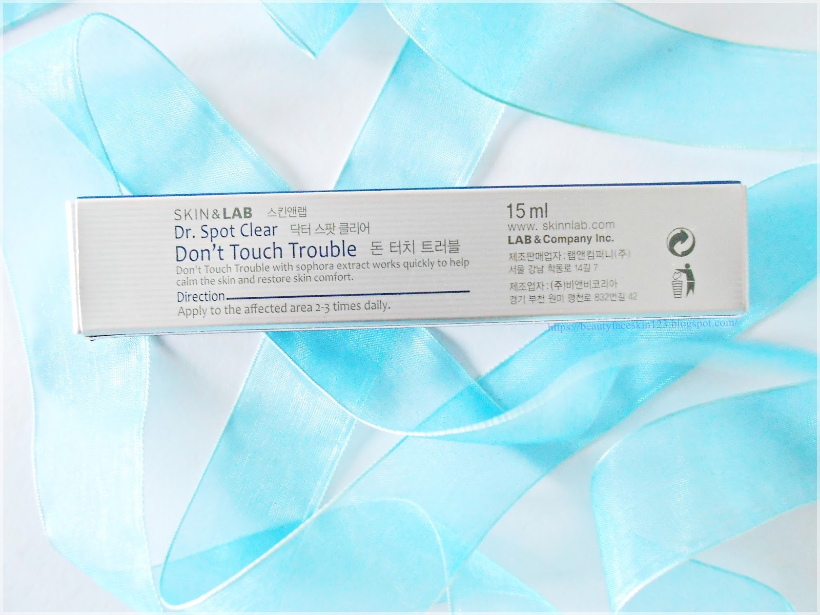 GREAT SKINandLIFE REVIEW ON SKIN AND LAB DR.SPOT CLEAR DON'T TOUCH TROUBLE