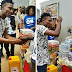 Big Brother Naija Winner "Efe" Donates Food Items to the Poor (Photos)