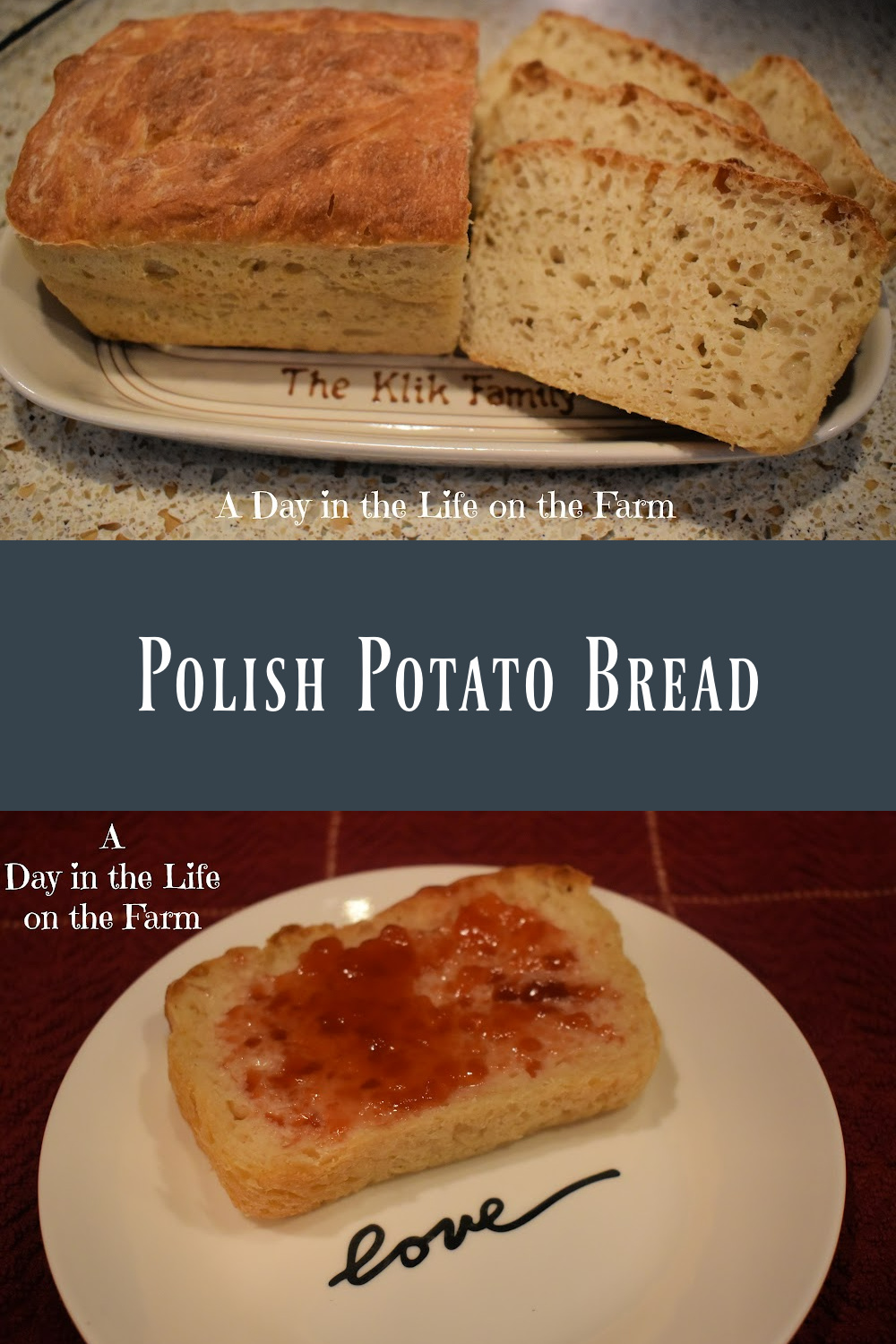 A Day in the Life on the Farm Polish Potato Bread, A Book Review and