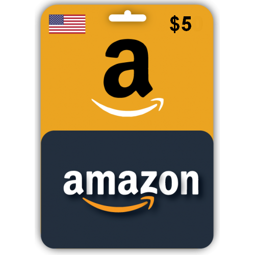Amazon 5 USD Gift Card American USA