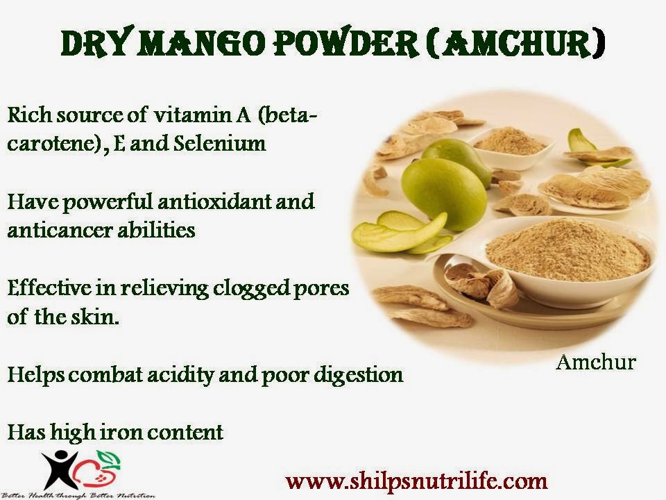 DIET WHAT IT REALLY MEANS!!!!!!!! DRY MANGO POWDER (Amchur)