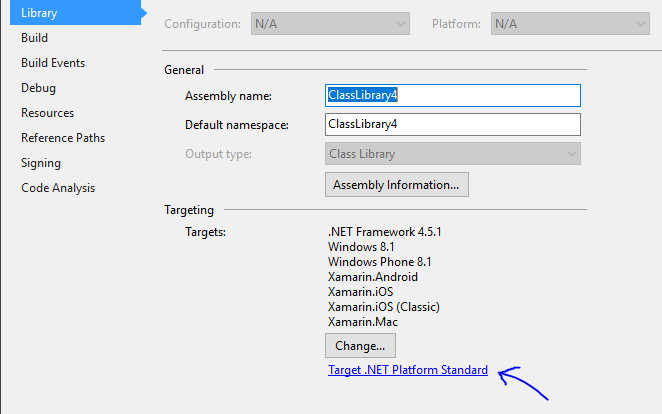 Techie Hub: How to create a .Net Standard Library