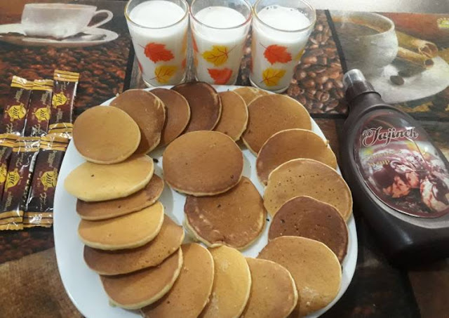 How to make pancakes with milk