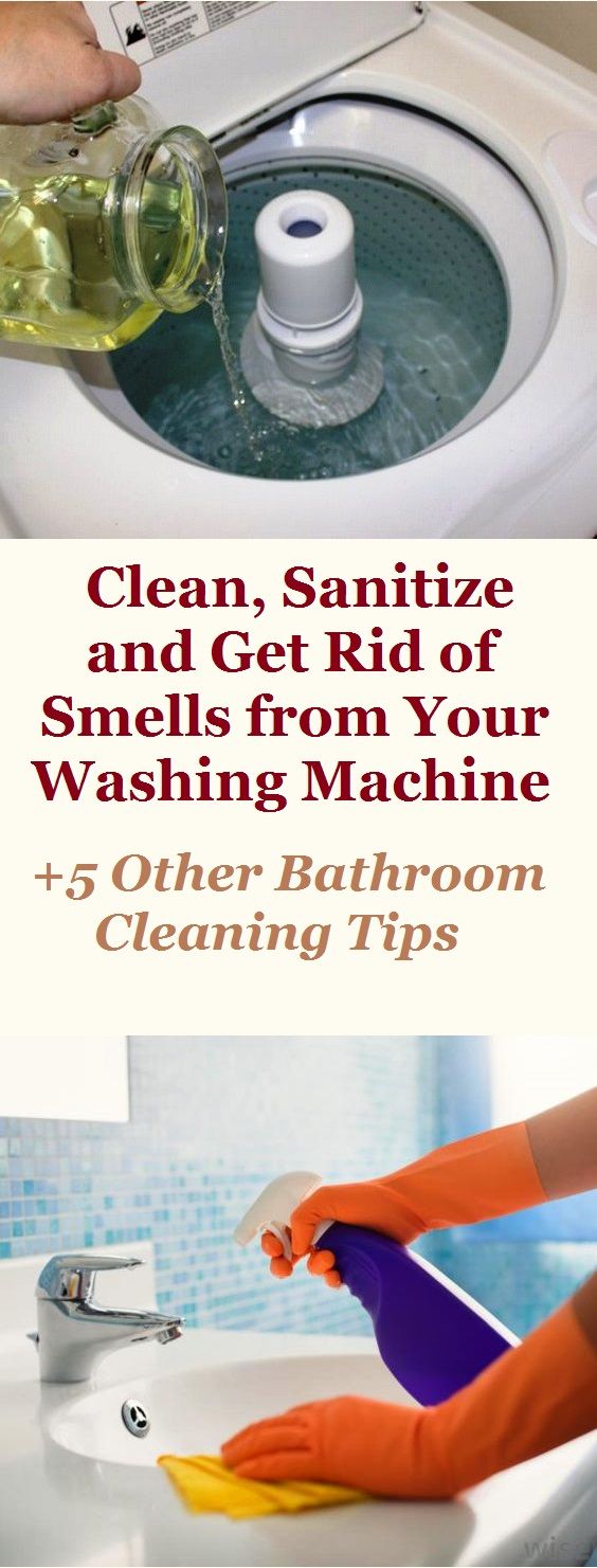 CLEAN, SANITIZE & REMOVE ODORS FROM YOUR WASHING MACHINE + 5 OTHER