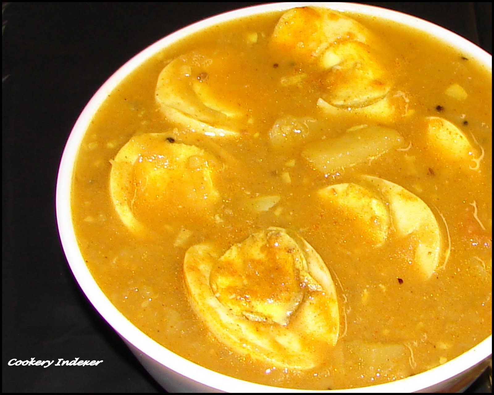 ! Regional Indian Cuisine Blogroll ! Potato Egg Curry