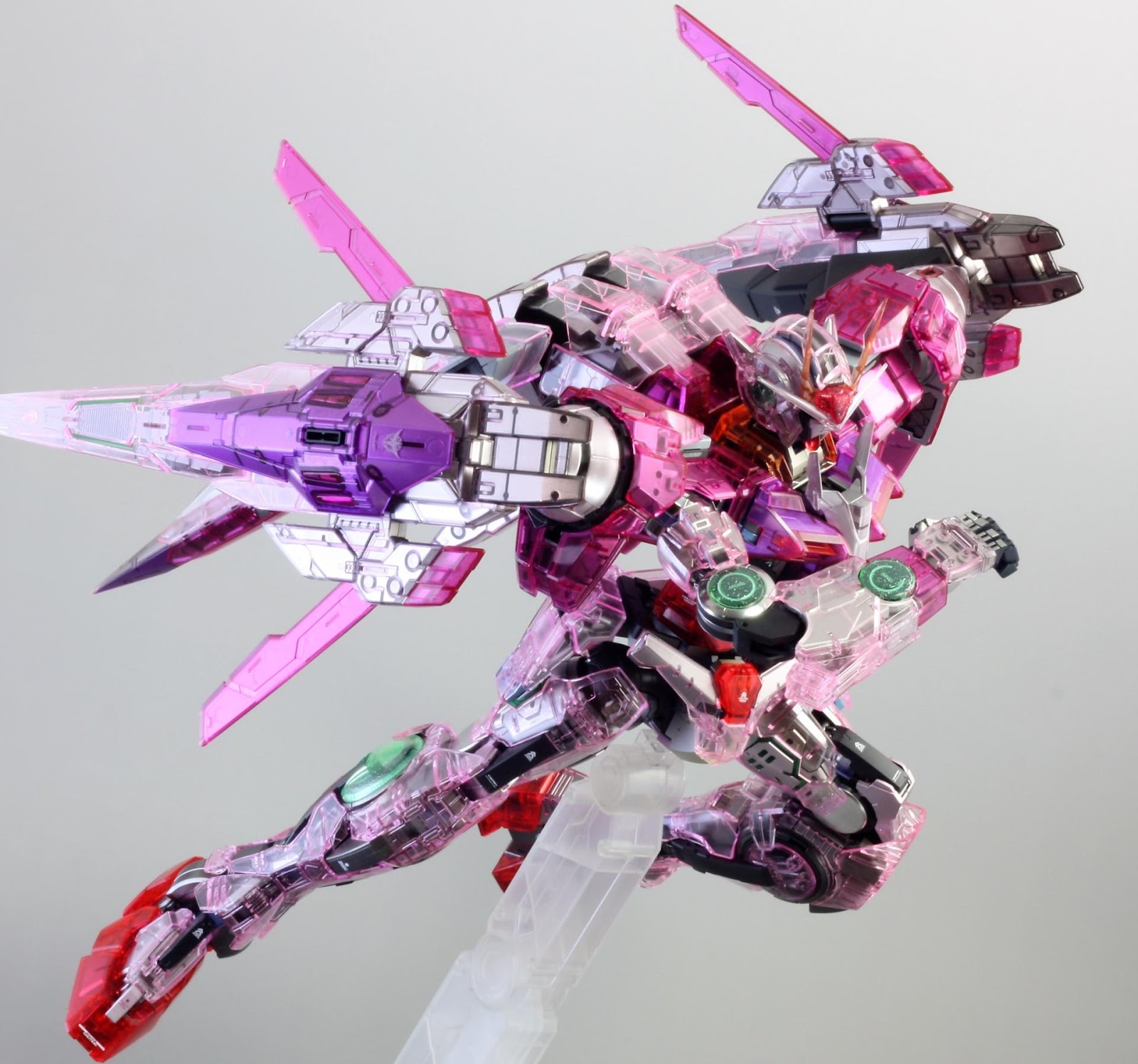 Painted Build Pg 1 60 00 Raiser Trans Am Clear Gundam Kits Collection News And Reviews