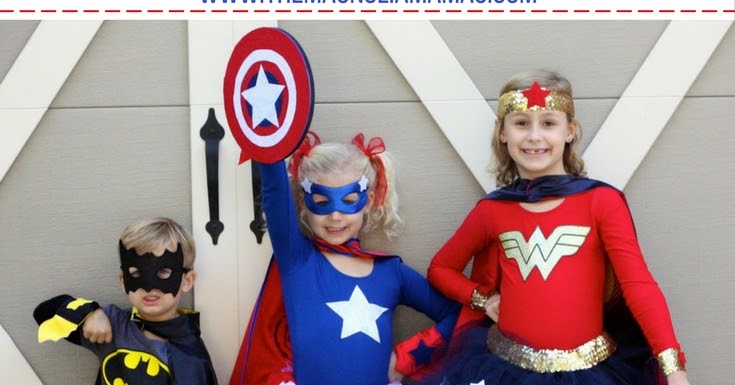 Magnolia Mamas : Diy Superhero Costumes