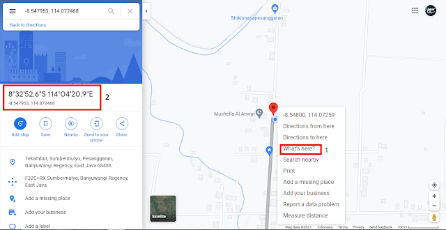 Cara Print Lokasi Google Maps Beserta Titik Koordinat - Irhan Hisyam