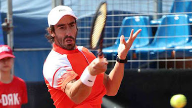 Pablo Cuevas a segunda ronda del ATP de Estoril, con "vendetta" incluida