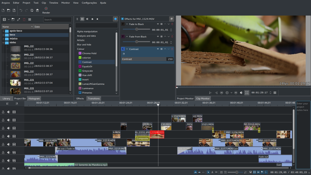 Kdenlive أفضل برنامج مونتاج للفيديو احترافي ومجاني - مفتوح المصدر Kdenlive أفضل برنامج مونتاج للفيديو احترافي ومجاني - مفتوح المصدر