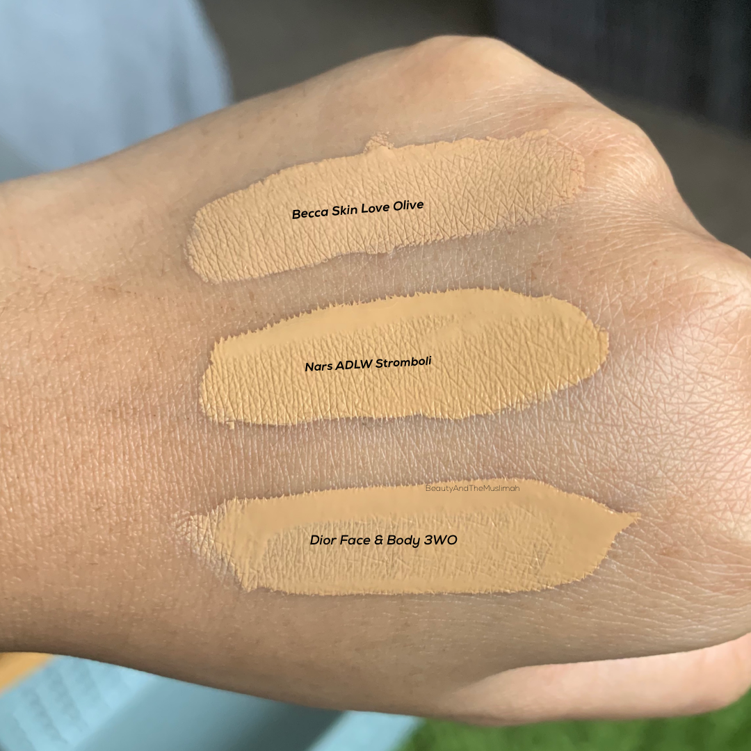 dior face and body foundation 3wo