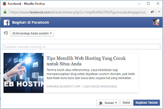 Cara Memasang Facebook Open Graph Di Blogspot