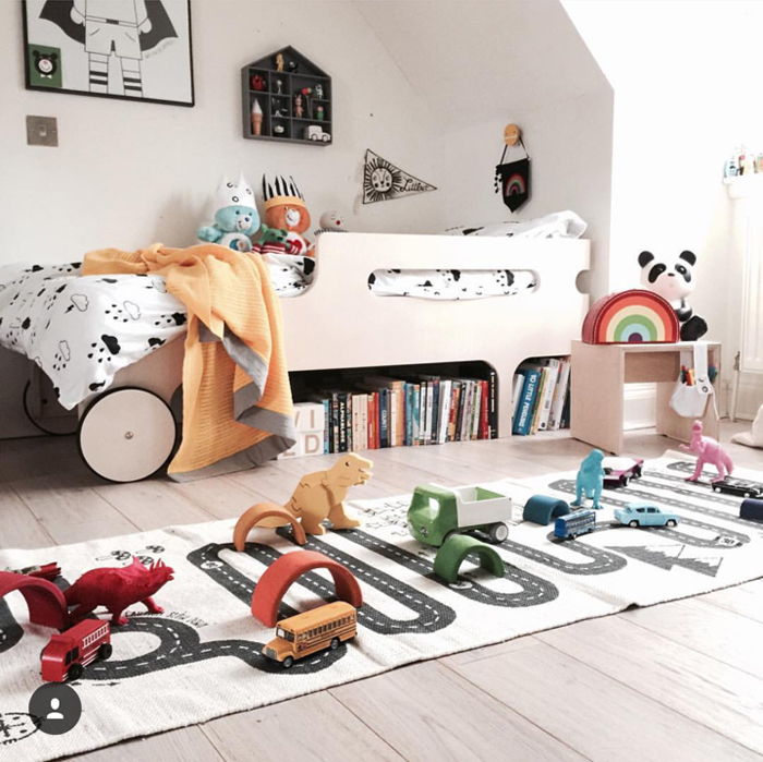 R toddler bed whitewash from Rafa-kids R toddler bed whitewash from Rafa-kids