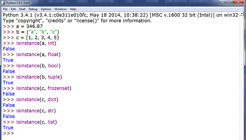 APRENDER A PROGRAMAR CON PYTHON: LA FUNCIÓN ISINSTANCE()