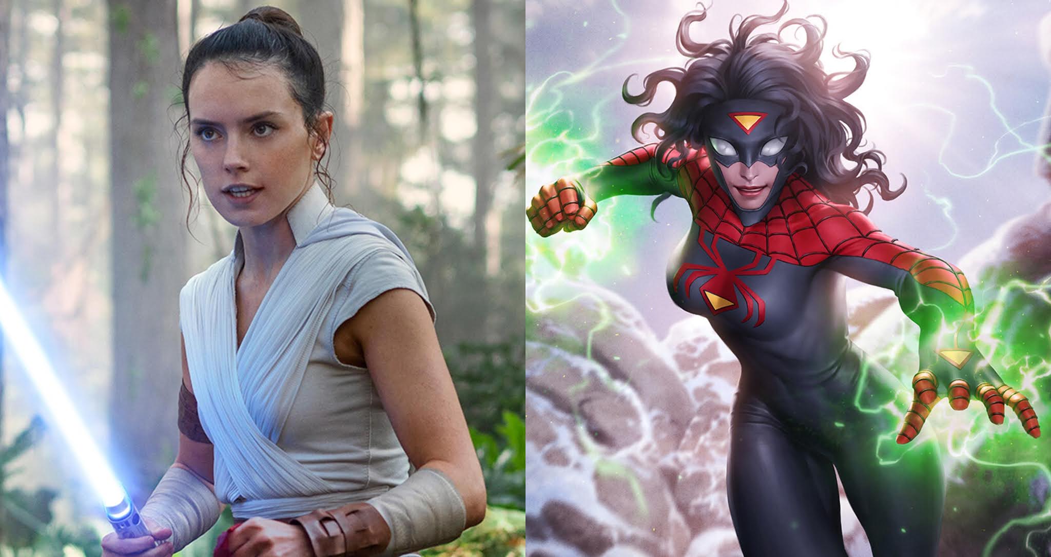 Daisy Ridley gostaria de interpretar a “Mulher-Aranha” LOUCOSPORFILMES foto