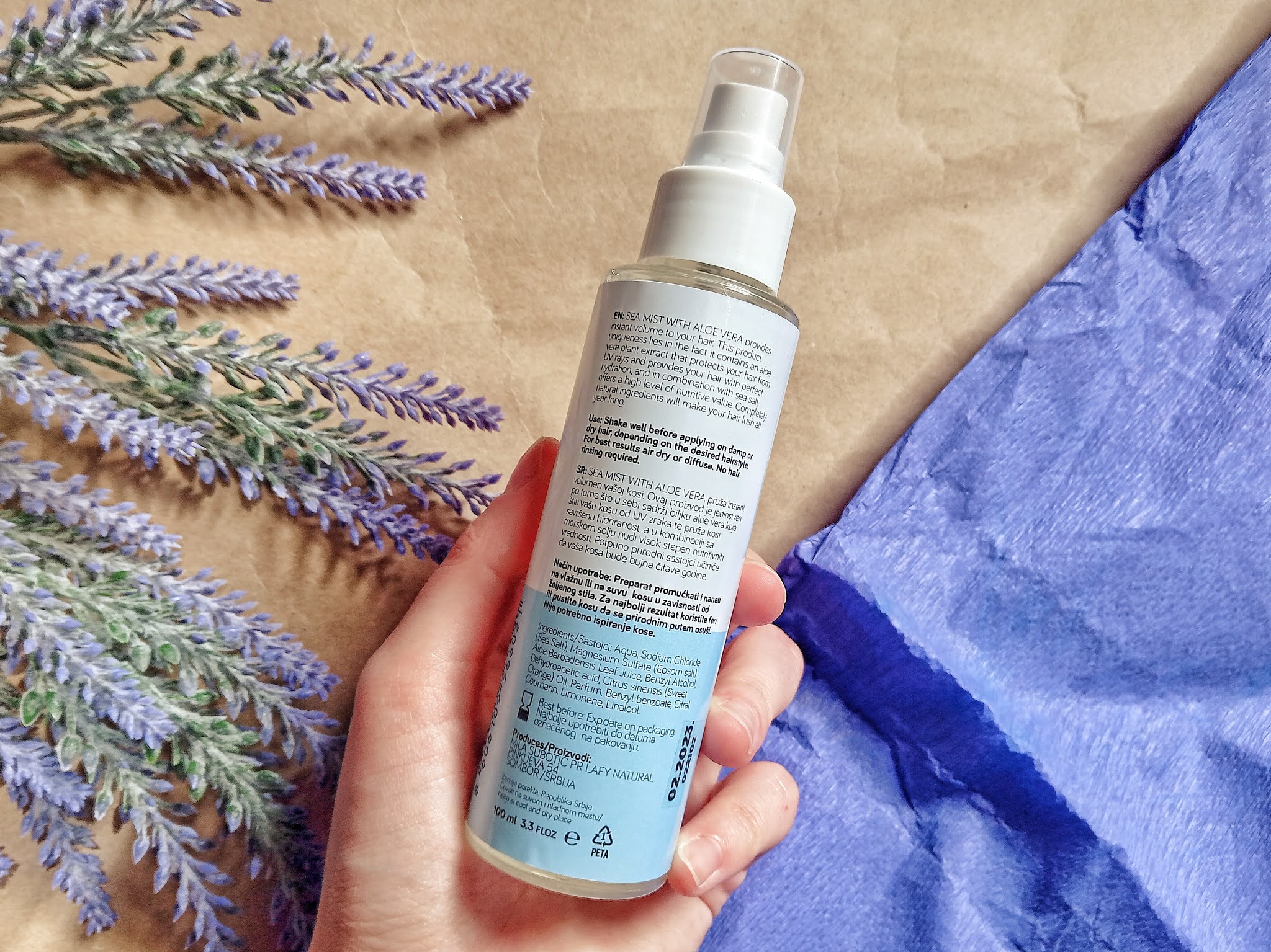 Lafy Natural novitet Recenzija kristala za kosu sa uljem marule