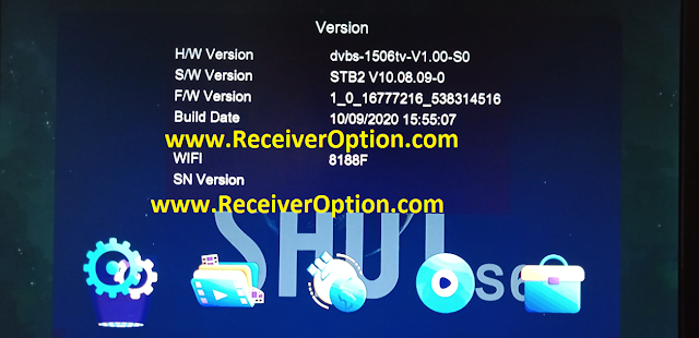 ONE SHOT S6W 1506TV NEW SOFTWARE WITH FACEBOOK LIVE & DIRECT BISS KEY OPTION