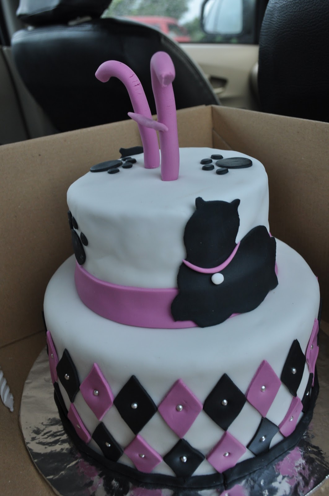 momatoye Cat Themed Birthday Cake Hesty Tonkih