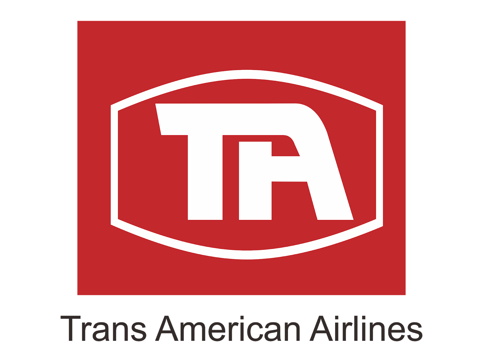 Logo Trans American Airlines Vector CDR, Ai, EPS, PNG Format