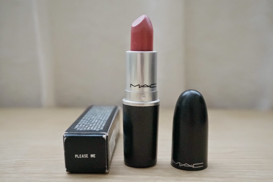 MAC Lipstick in Please Me