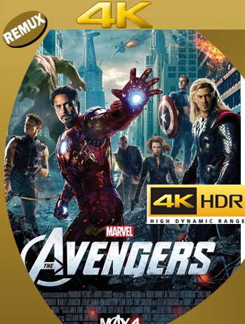 Marvel: Los Vengadores (2012) 4k 2160p REMUX​ Dual Latino [GoogleDrive] SXGO