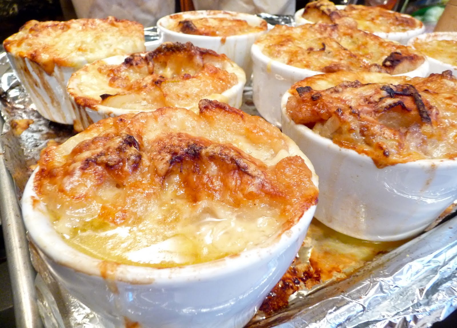 Katie's Passion Kitchen: French Onion Soup Gratinee' for Chuckles