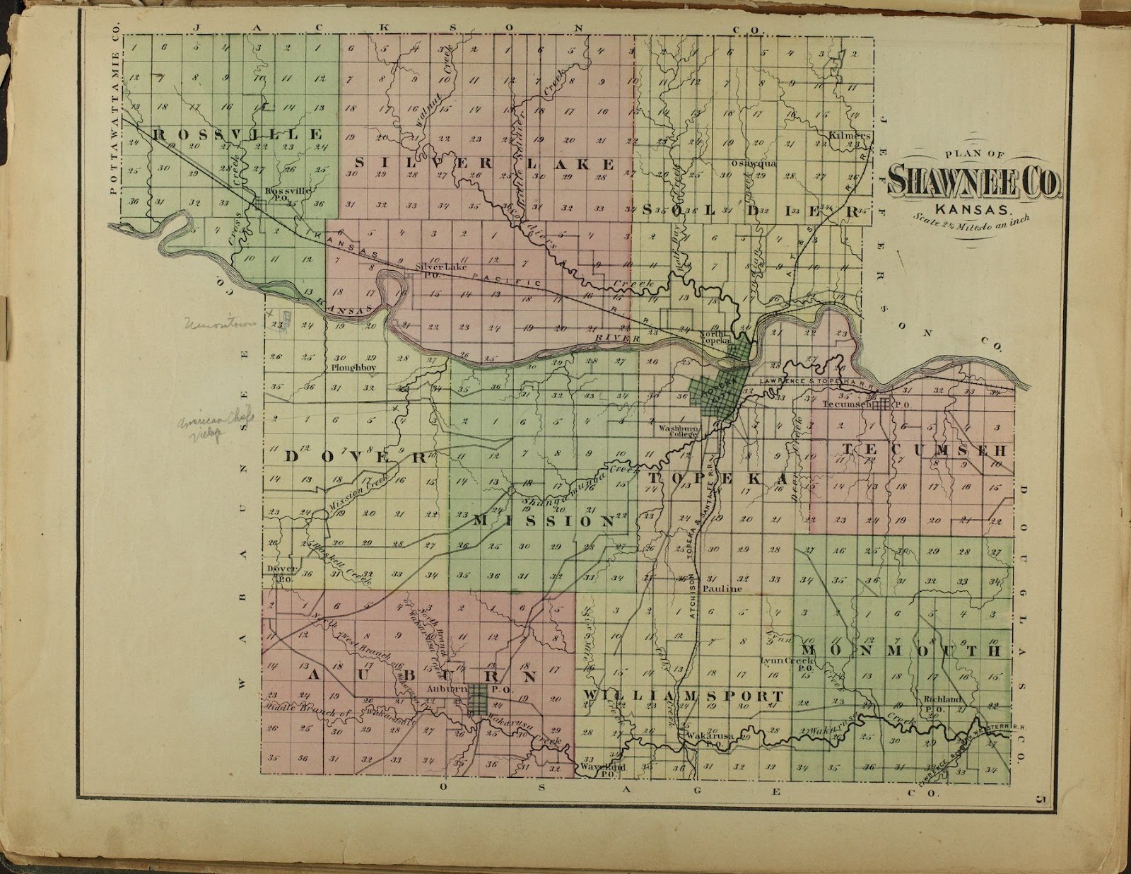 MoselMiami Musings The Kansas leg from Kansas City MO to Tipton KS