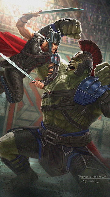 thor ragnarok HUlk vs Thor