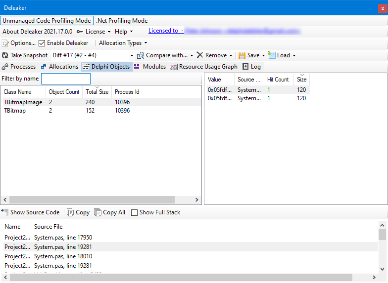 Focus On Deleaker a Delphi, C++ & C Memory Leak Detector