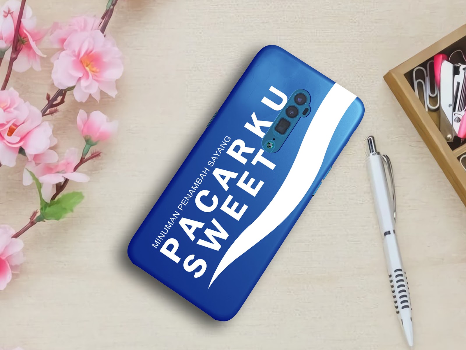 Mockup Case Oppo Reno 10x Zoom Free PSD File