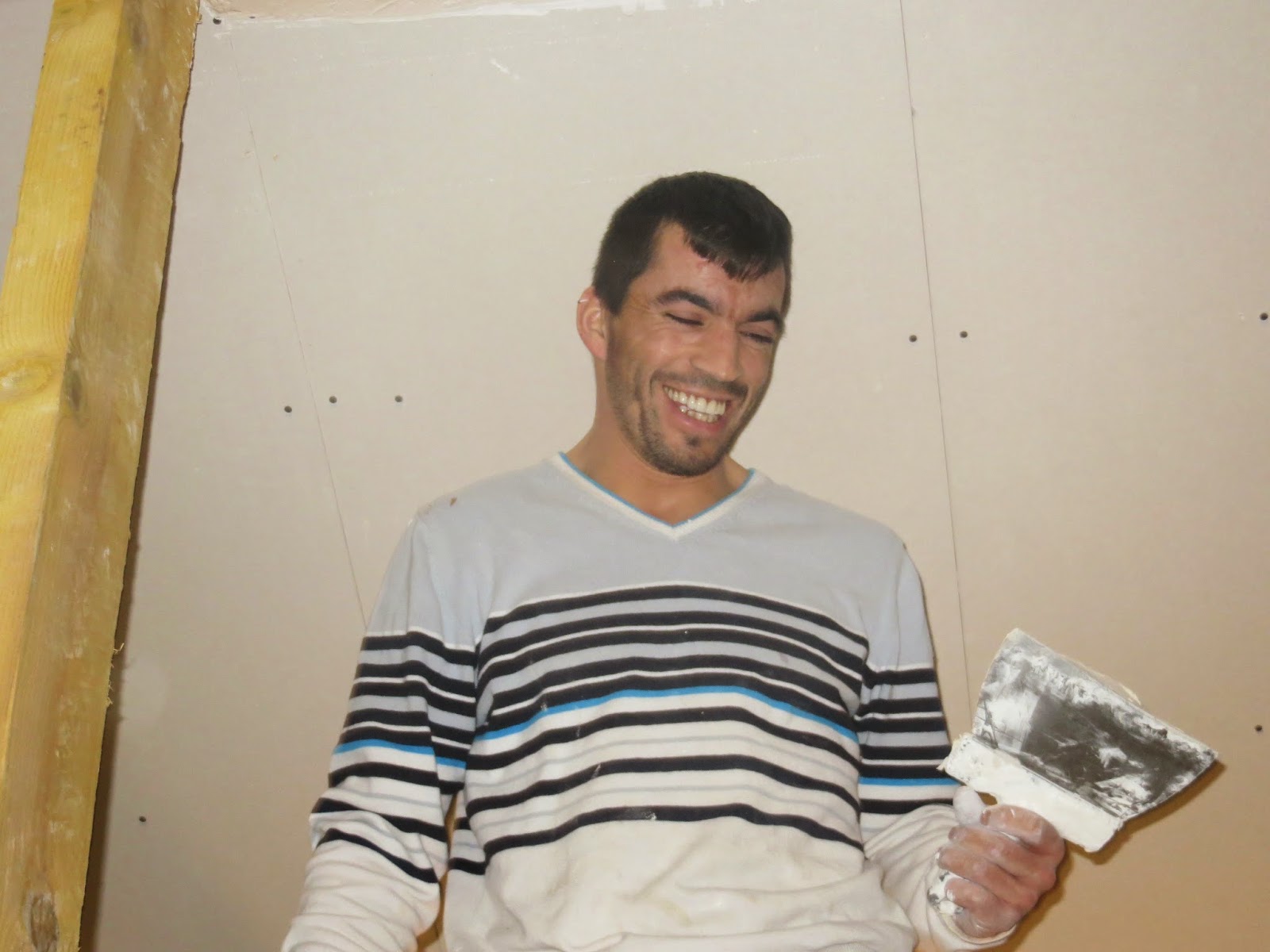 Casa abierta en transformacion: Terminando el techo