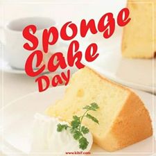 National Sponge Cake Day