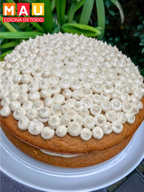 mau cocina de todo receta pastel de calabaza betun pumpkin spice queso crema