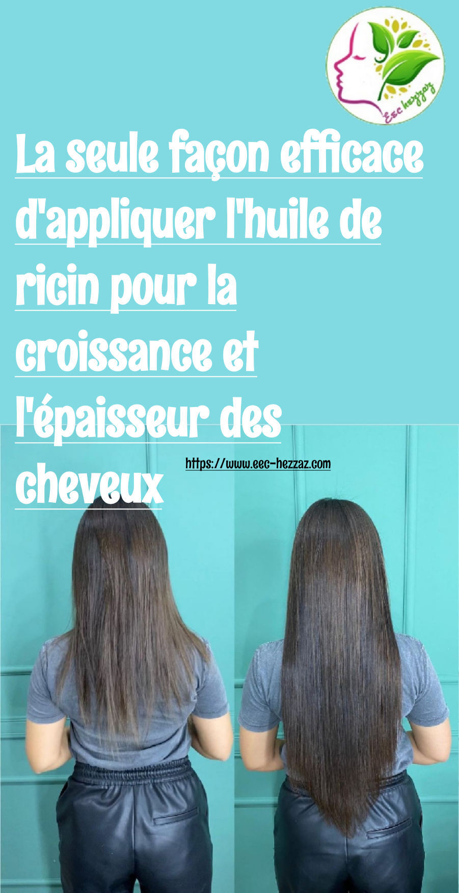 La seule façon efficace d'appliquer l'huile de ricin pour la croissance et l'épaisseur des cheveux