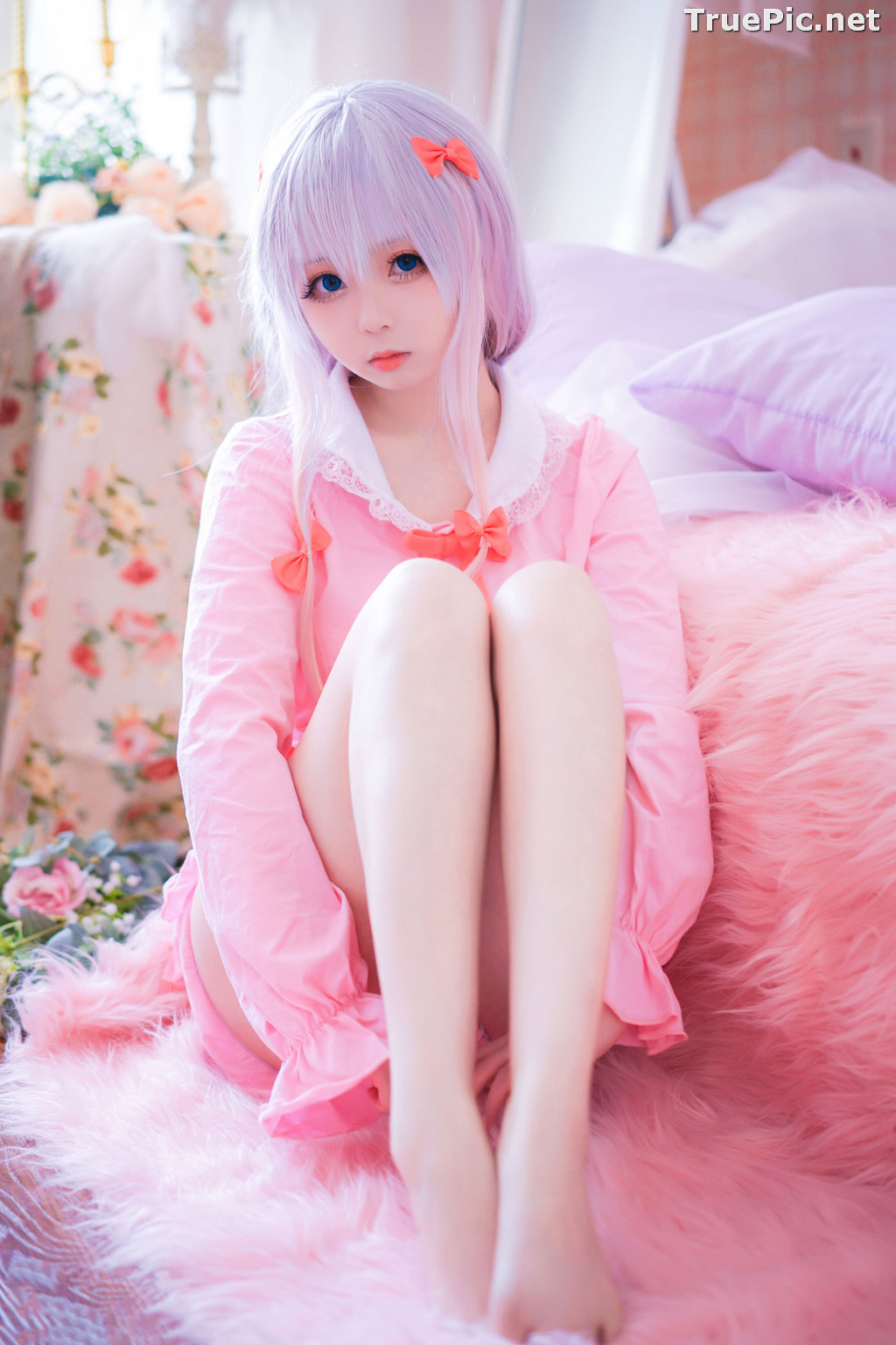 Image [MTCos] 喵糖映画 Vol.048 - Chinese Cute Model - Lovely Pink - TruePic.net - Picture-18
