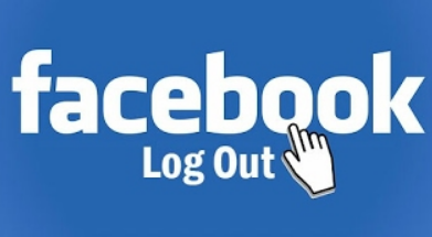 Facebook Logout button