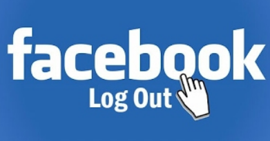 Facebook Logout button